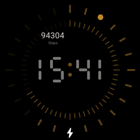 Day And Hour in low-power mode